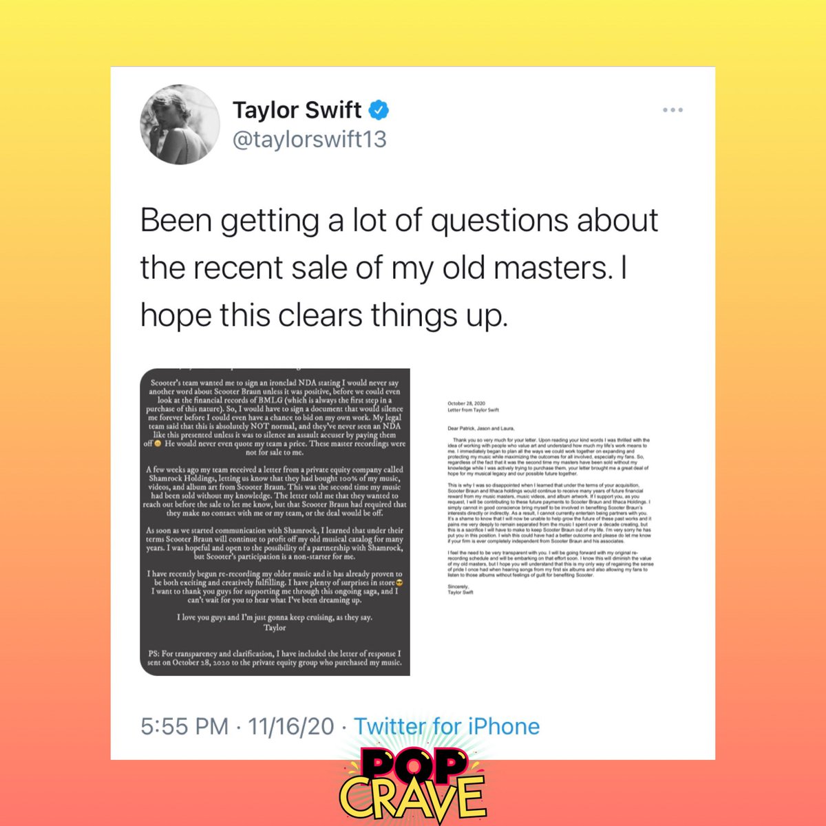 Pop Crave tweet media