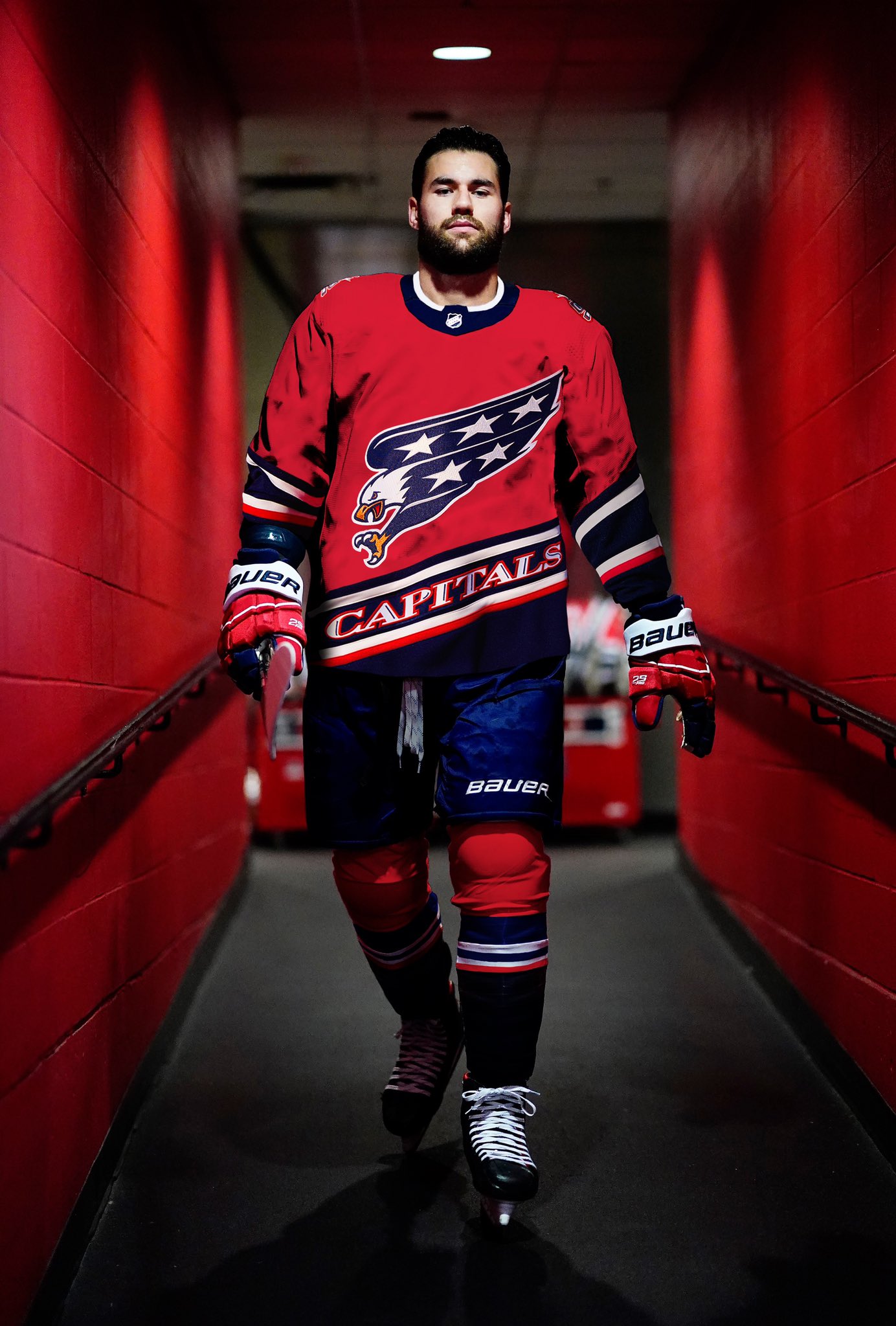 Washington Capitals Reverse Retro Jersey! 