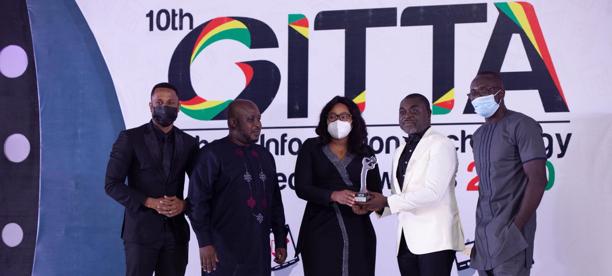 theatghana's tweet photo. Our #BigTimeData Xtra Bundleswins innovative product of the year at the just ended 10th Ghana Information Technology and Telecom Awards (GITTA).

#TimeForXtra #LifeIsSimple https://t.co/WhgWWeg6Yx