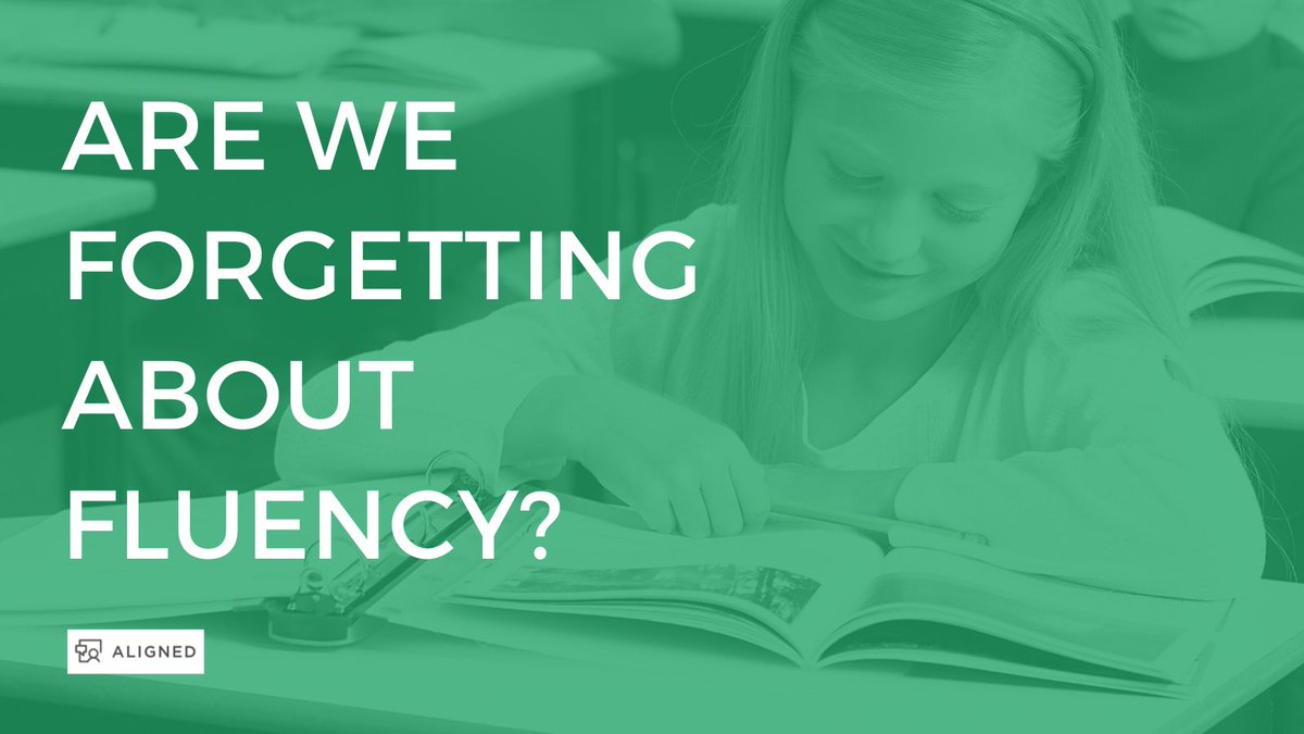 learnwithSAP's tweet photo. Fluency instruction is critical for reading success and should be a priority beyond K-2. Read about the components of fluency, as well as how to develop it through modeling and practice, in this Aligned blog post from @MatchFishtank:  https://t.co/kQED29v9bo https://t.co/2JqystbmD0