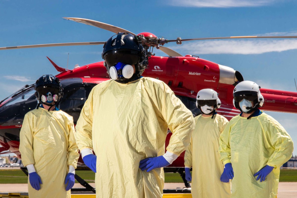 More than 18 per cent of STARS missions across the Prairies are related to patients with confirmed or suspected COVID-19. “We have hit a new peak,” said Tracey Steel, interim senior director of clinical services. Read more here: starshorizons.ca/covid19spike/ #WeAreAllSTARS