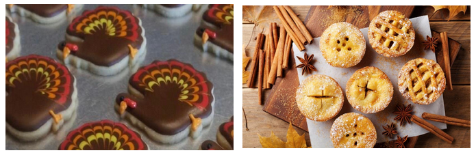 EntreeKitchen's tweet photo. Have fun decorating Thanksgiving cookies with your family - - and order these delicious mini-pies. Just a few last minute details for your Thanksgiving this year. #thanksgivingcookies #thanksgivingminipies #minipies #cookies https://t.co/QCwq7LWrx5 https://t.co/xx4gBQoNNX