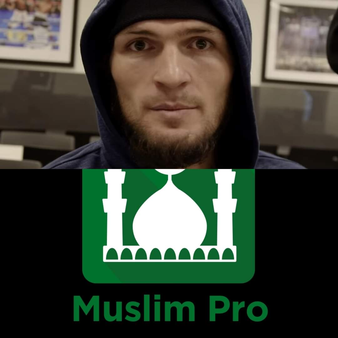 FajrUpie's tweet photo. #Khabib :  "Send location"

#Muslimpro "emm, no send yours".

#khabibnurmagomedov 
#DeleteMuslimPro https://t.co/0TFhzbWaJg