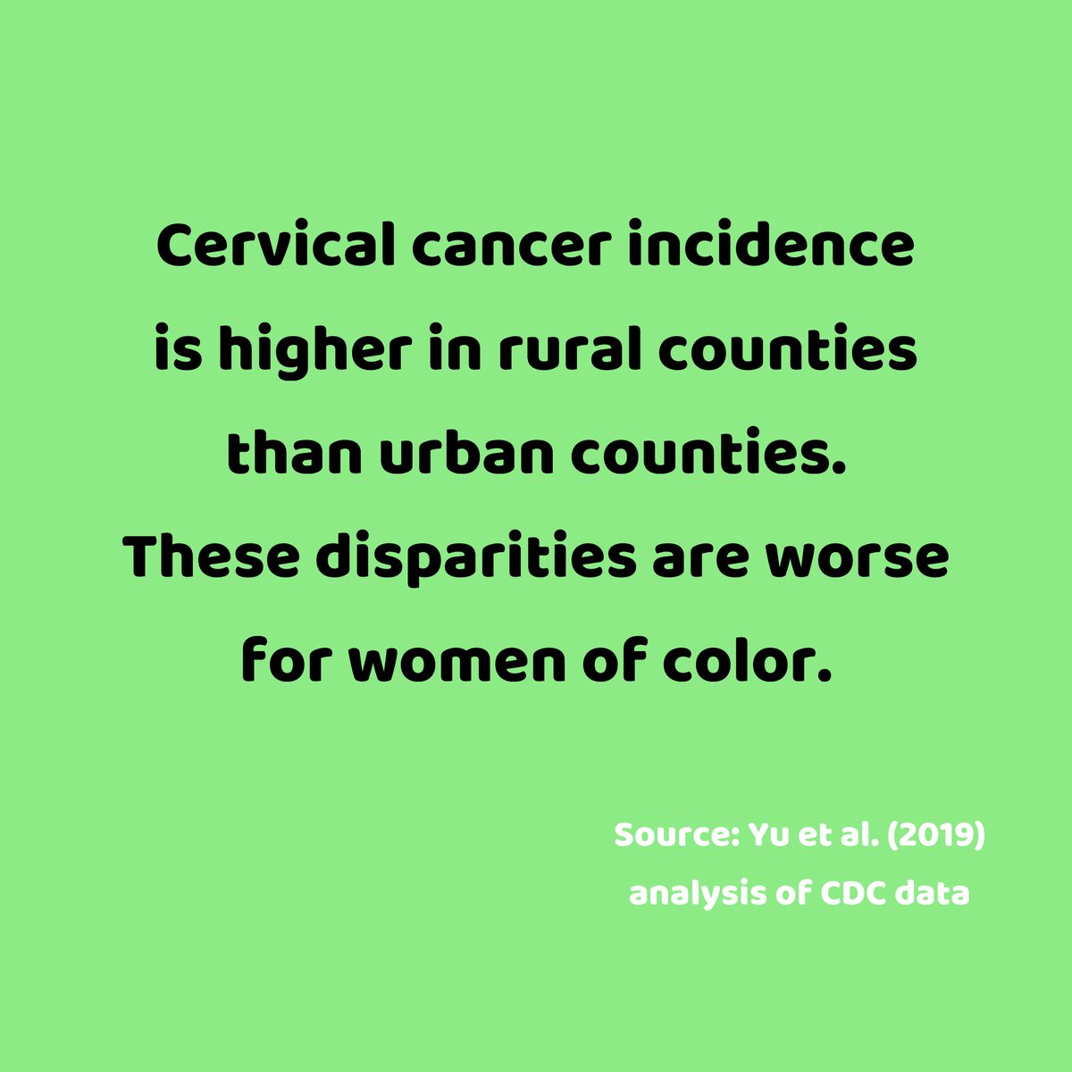 GetYourScreen's tweet image. #NationalRuralHealthDay #GetYourScreen #CervicalCancer