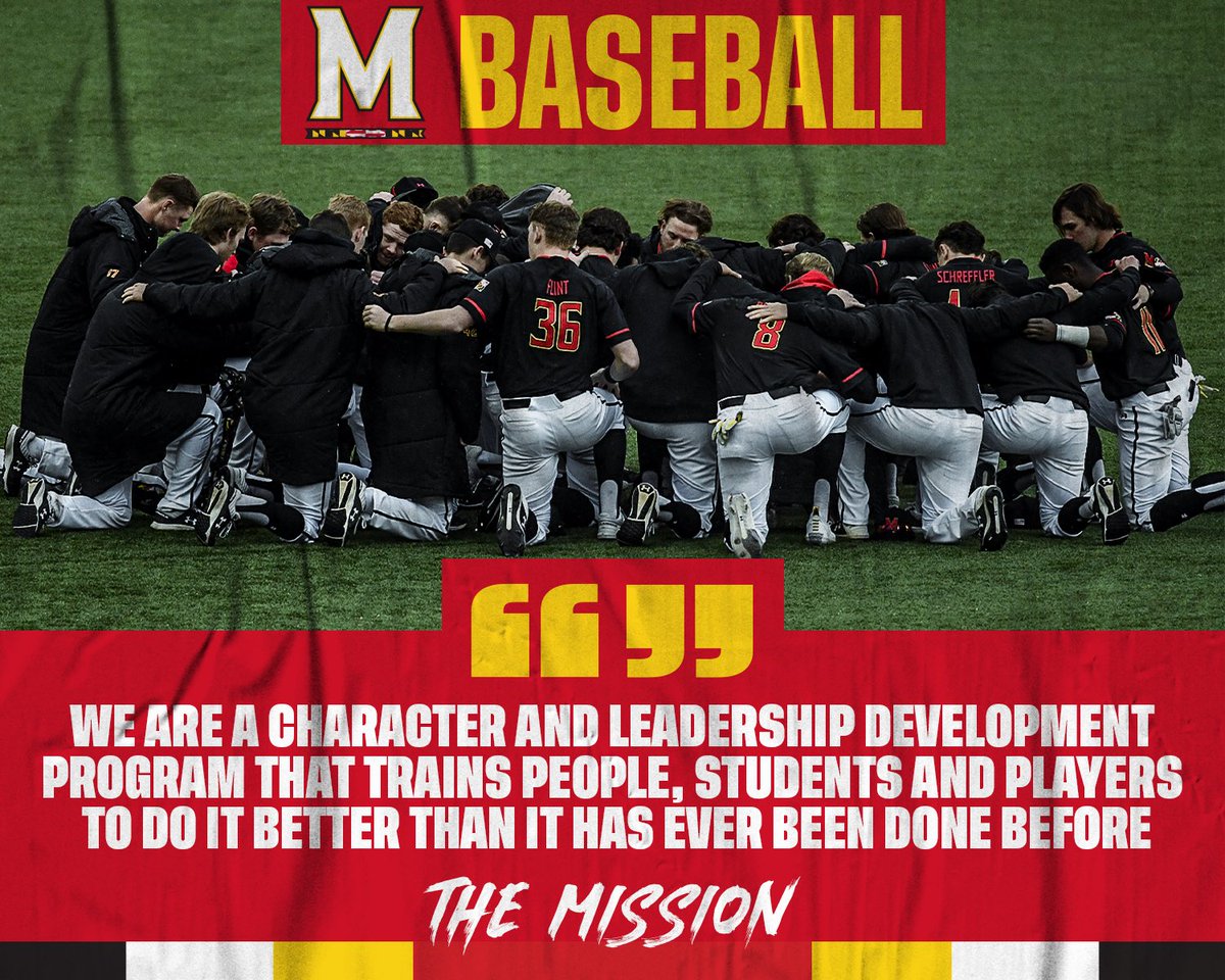 TerpsBaseball's tweet image. Live the mission 😤

#MondayMotivation | #DirtyTerps