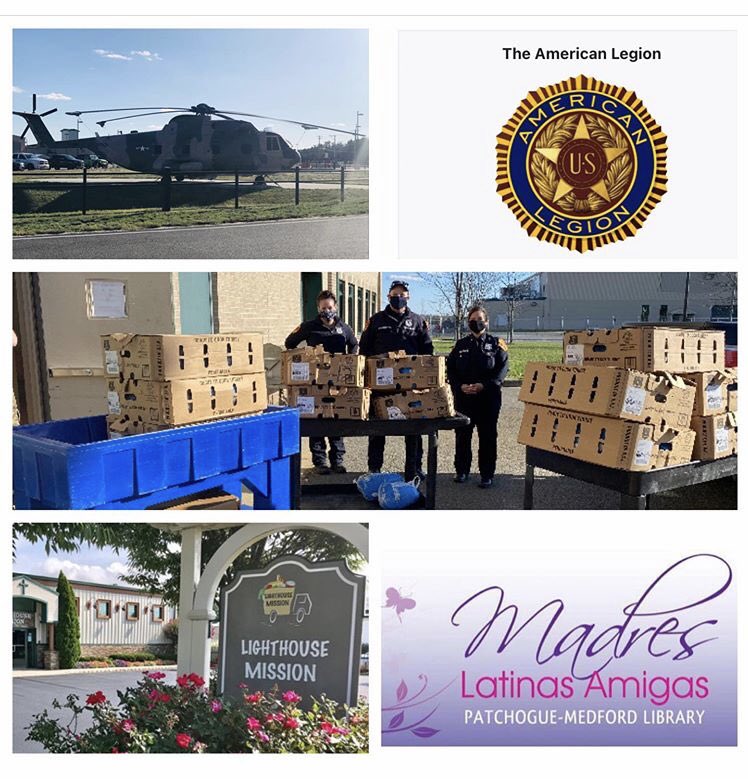SCPD5thPrecinct's tweet photo. Fifth Precinct Officers and Fifth Precinct Alliance donated 113 turkeys to 106 Rescue Wing, The American Legion, Lighthouse Mission and Madres Latinas of Patchogue. Many Thanks!! To Sayville Target for assisting us with the turkey purchase. Happy Thanksgiving!#scpdinthecommunity https://t.co/2wawzs2hCK