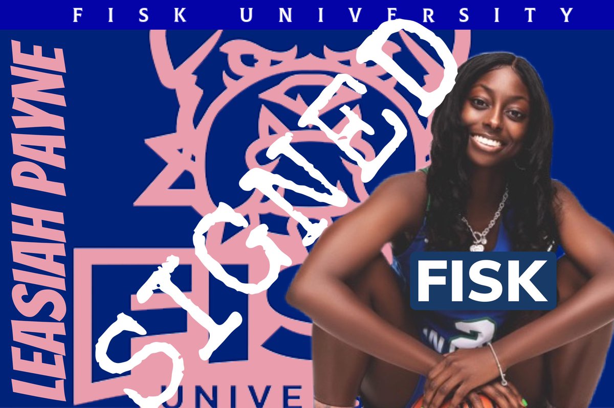 FiskWBB (@fiskwbb) on Twitter photo Congrats to LeAsiah Payne on signing her LOI with us today, Itβs official now! Welcome to the family @LeasiahP  . ππππππ Congrats to LeAsiah Payne on signing her LOI with us today, Itβs official now! Welcome to the family @LeasiahP  . ππππππ