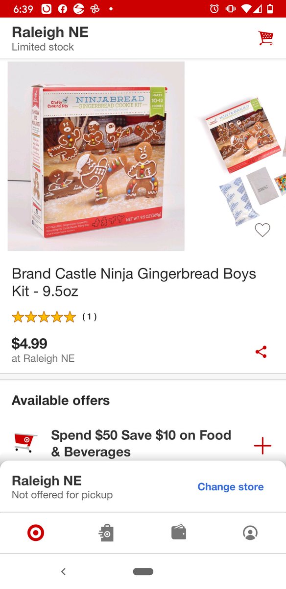 Annush1's tweet photo. This is a @target #fail.  Thid is a cookie kit and nowhere on the box does it say it's for boys.  Why did you have to do that? #sexist #niaisaninja #girlslikeninjas https://t.co/IWHl3uZj2F