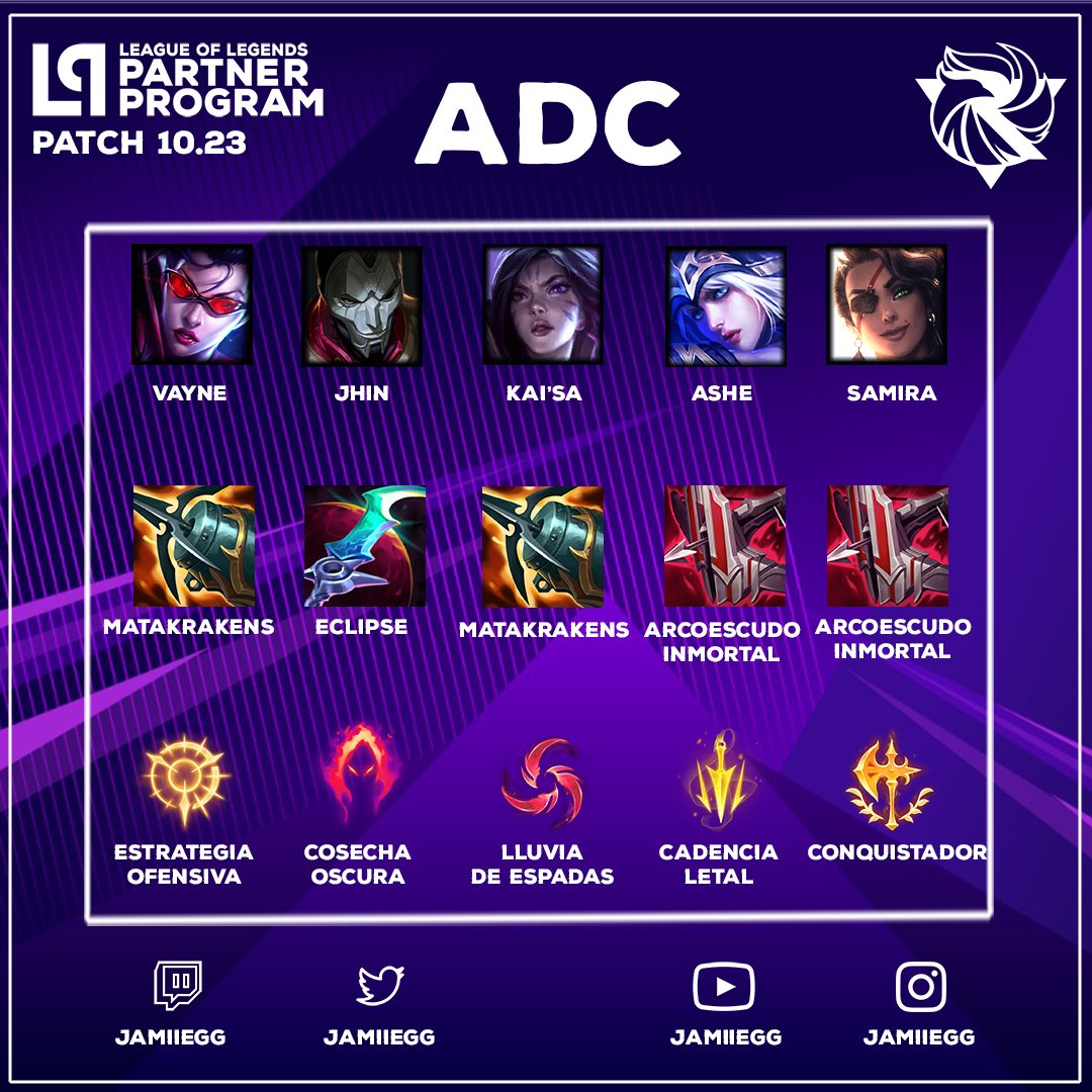 SoyJamiie's tweet photo. Hola! les traigo la God Tier para el parche 10.23, soy un creador chiquito pero agradezco banda todo su apoyo al compartir mi contenido ❤ muchas gracias !

@Rebirthe_Sports https://t.co/4tLhY28pWZ
