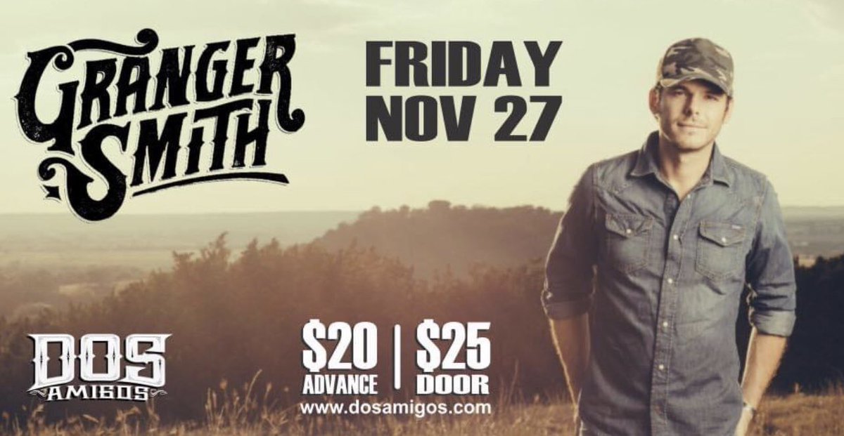 Midessaconcerts's tweet photo. @GrangerSmith #live next week at @DosOdessaTX ! You don’t want to miss this, get your tickets NOW https://t.co/zAiRG8ek91‼️
Please note: as we must abide by our governor’s rules &amp;  regulations, all concerts can/ or may be subject to change https://t.co/dS4falaKV5