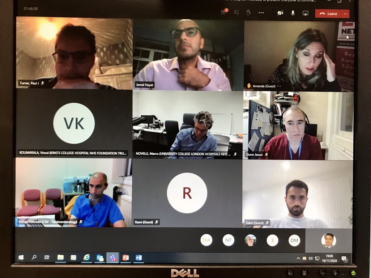 anjan_dhar6's tweet photo. The British Society of Gastroenterology Epsinophilic Oesophagitis Guideline Development  Group meeting to review evidence on Teams in the COVID19 era. ⁦@BritSocGastro⁩ https://t.co/WzUOQBRkci