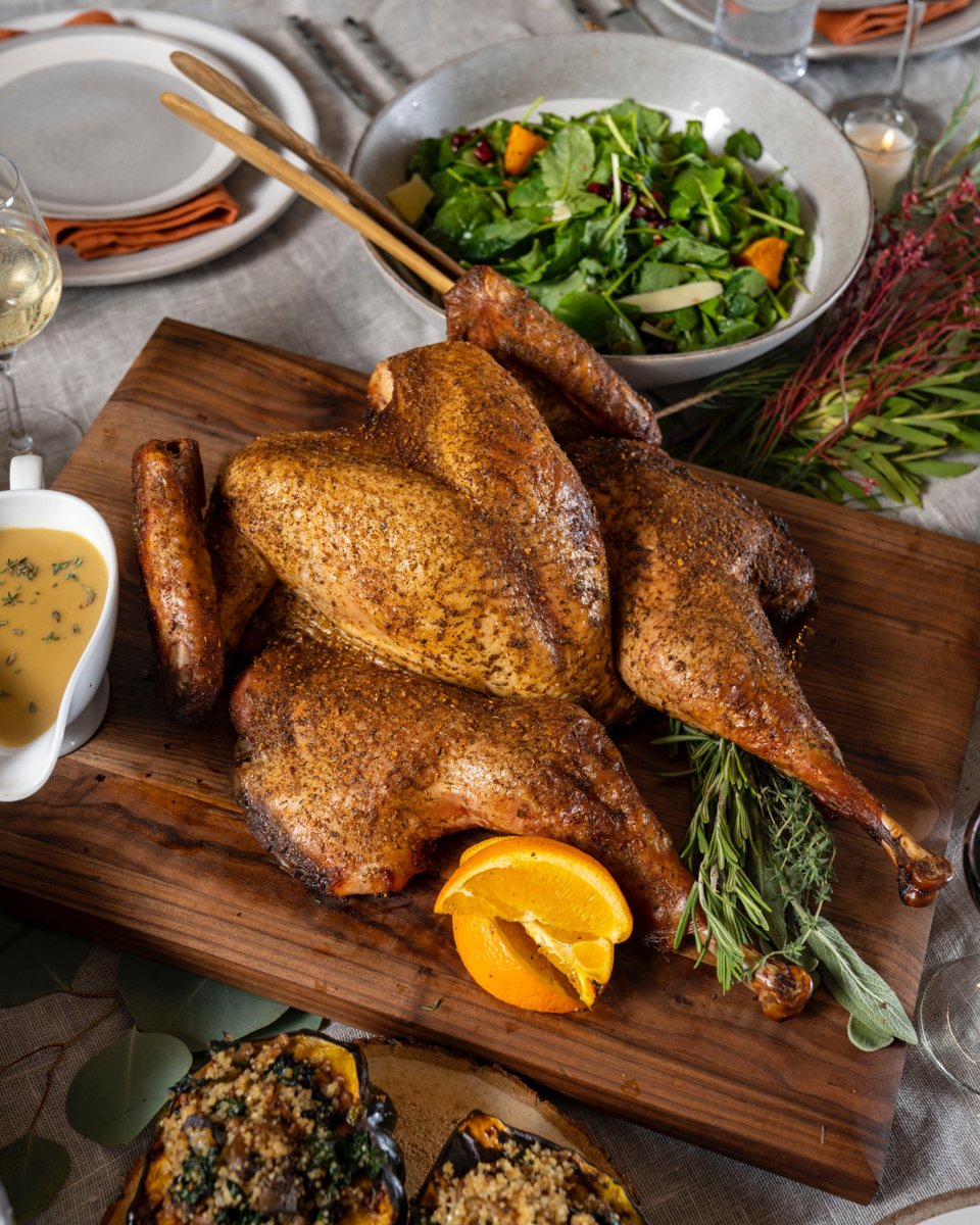 Make this Thanksgiving the year you finally try spatchcocking your turkey. Don’t worry—we’re here to make it easy for you. All week we’ll be preaching the benefits of spatchcocked turkeys and offering up guides, tips, and tricks to help you nail it first try. https://t.co/dCXWPM21j7