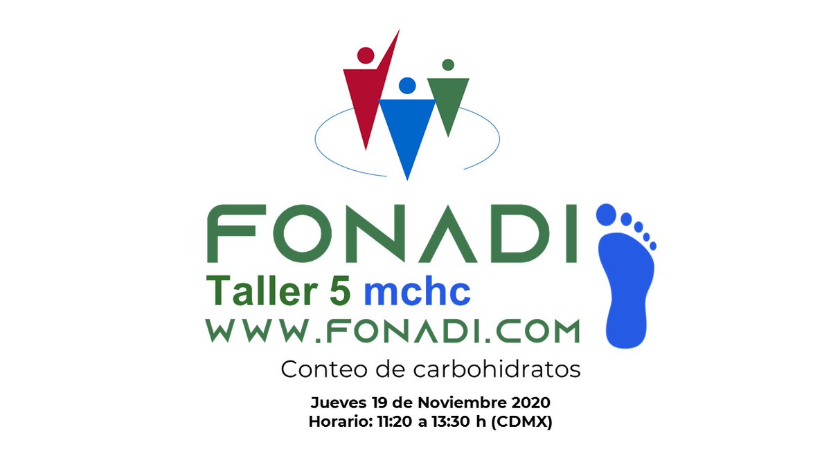 FONADI's tweet photo. Identifica herramientas de educación en alimentación y de conteo de HC, estima la relación insulina/hidratos de carbono, aplica fórmulas con ejemplos de datos clínicos, entre otros temas. Asiste al taller CONTEO DE HIDRATOS DE CABONO ¡Inscríbete hoy en https://t.co/J7wsx1kyxs! https://t.co/raNDF7uNxm