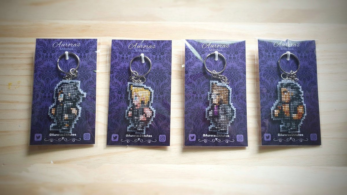 AurorasStitches's tweet photo. Thanks to everyone who's ordered a cross stitch keyring, been busy today getting orders all ready and to be posted out very soon 📦 https://t.co/qKOnYOL0Cr