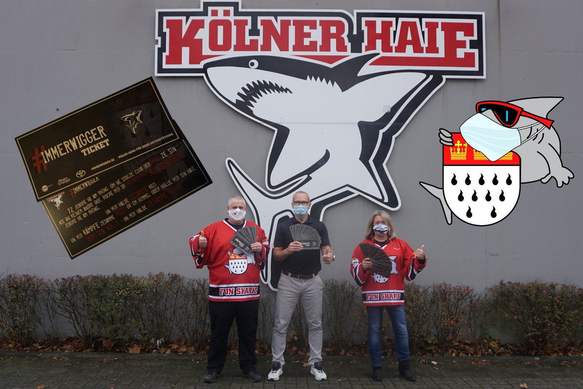 funsharks05's tweet photo. ... es geht #immerwigger
Wir wollen natürlich auch unseren Anteil zum angestrebten Haie Ziel beitragen. Deshalb haben wir heute bei Mirko Lüdemann 100 #immerwigger Tickets gekauft, damit das angestrebte Ziel der Haie wieder ein Stück näher rückt.
#koelnerhaieofficial https://t.co/hKbgfWxk53