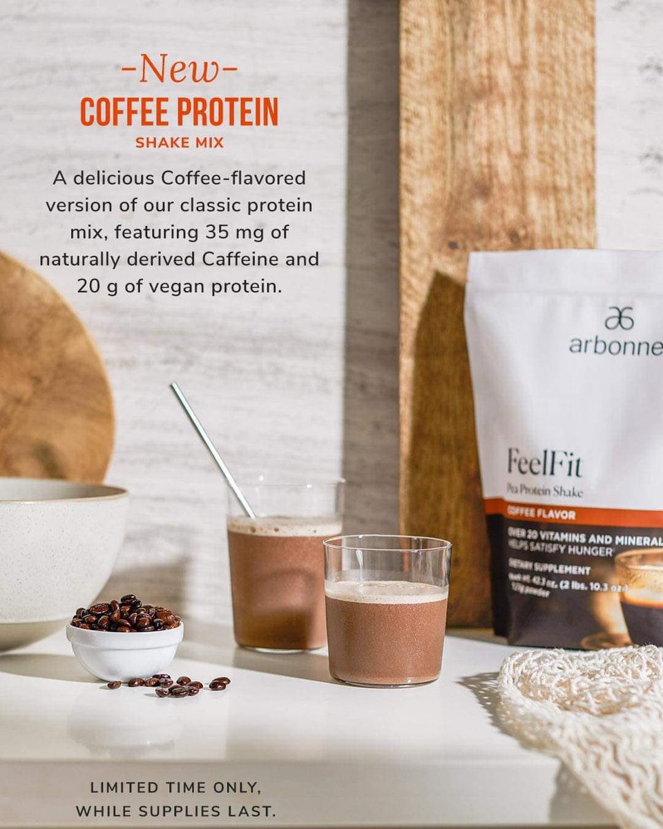 KristinHartis's tweet photo. ‼️NEW‼️#COFFE FLAVOR PROTEIN ☕️ The perfect pick-me-up protein!!
And SPICED CIDER FIZZ tastes just like apple cider but with the benefits of a fizz stick!! 😋 
https://t.co/yioxqEYE8c #Vegan #glutenfree, #dairyfree #soyfree #noartificial anything #bcorporation #crueltyfree🐰 https://t.co/9CfIjFFyLH