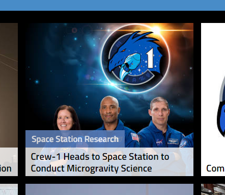 BeBuehner's tweet photo. I do hope that cropping out #Crew1-member Soichi Noguchi on the @NASA frontpage is just a graphical glitch... https://t.co/0JwGDTqsAZ