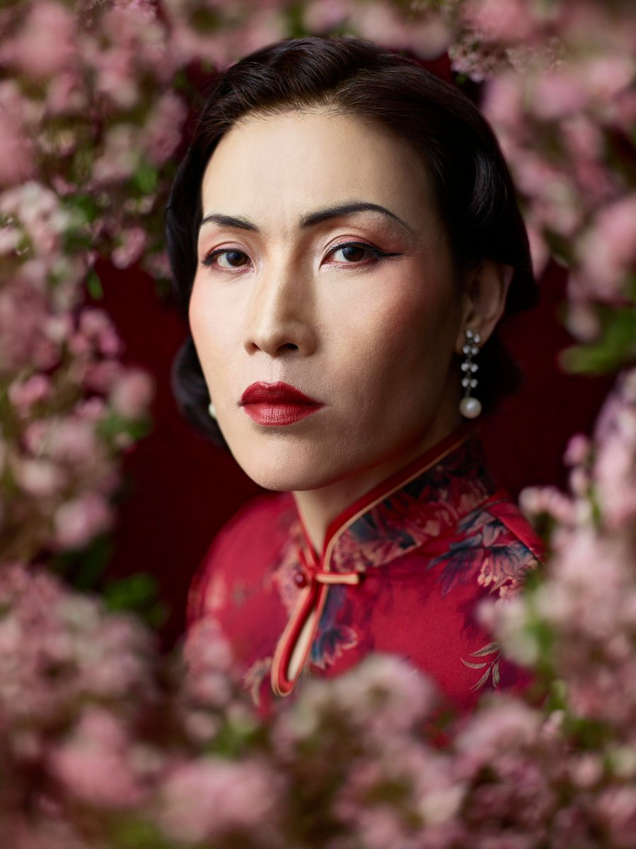 This week in celebration of #TransAwarenessWeek I would like to share with you just a few images of the nearly 150 portraits taken over the time span of 23 years of members of the trans community. This is #BingBing, from Shanghai. Photographed in 2019.