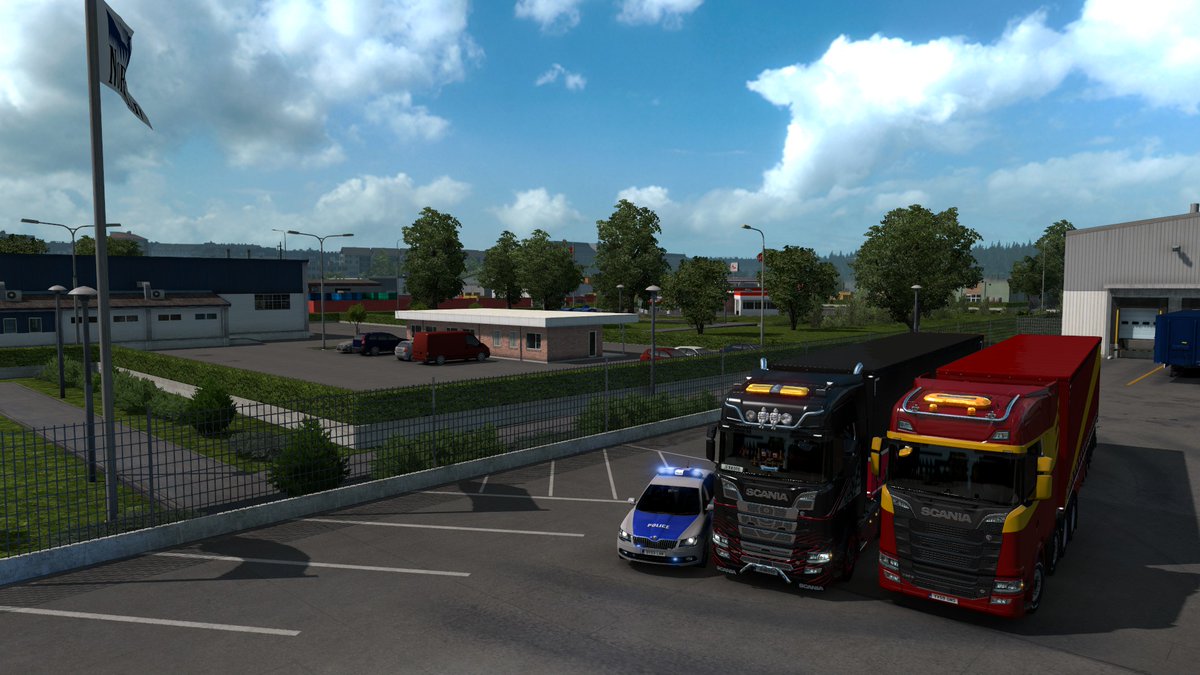 Great Trucking today on <a href="/TruckersMP/">TruckersMP</a> Promods 🚛

Well Done @DylanR_TMP on getting Game Moderator much deserved! 💜