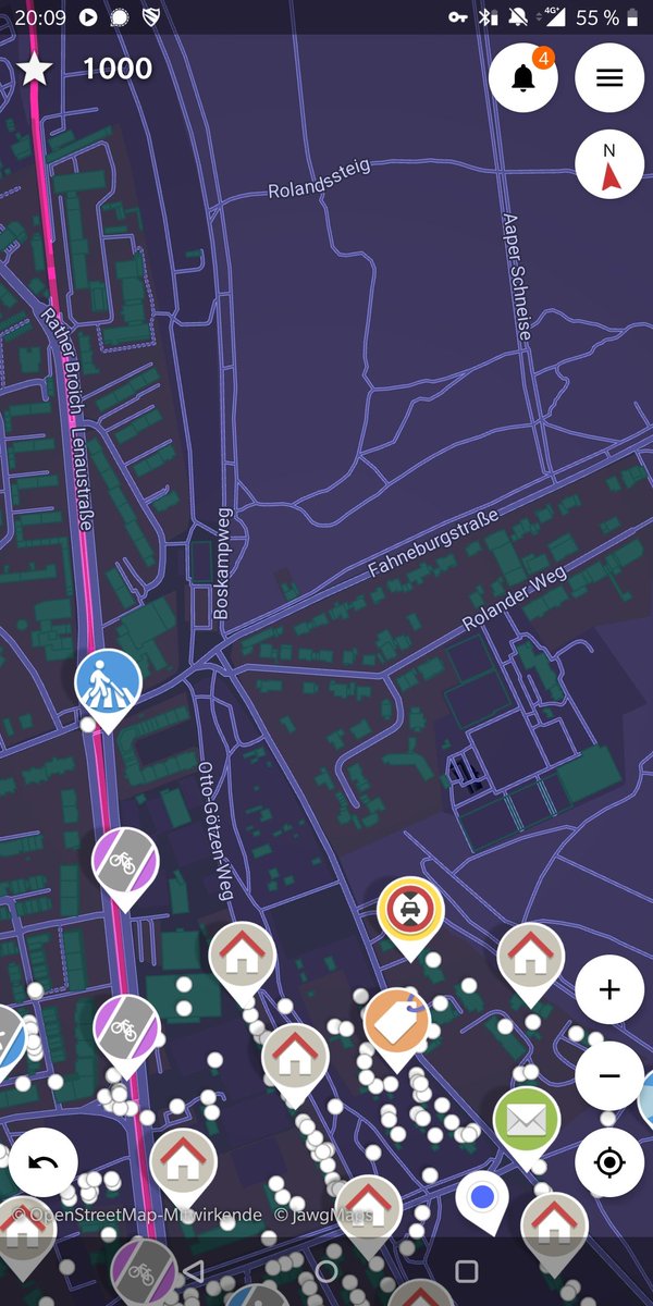 Finally got my 1000th star on <a href="/StreetComplete/">Ryan Pope</a> 🤩 It was a long journey but a lot of fun and fresh air. Can't wait to go on and contribute again to OpenStreetMap #osm