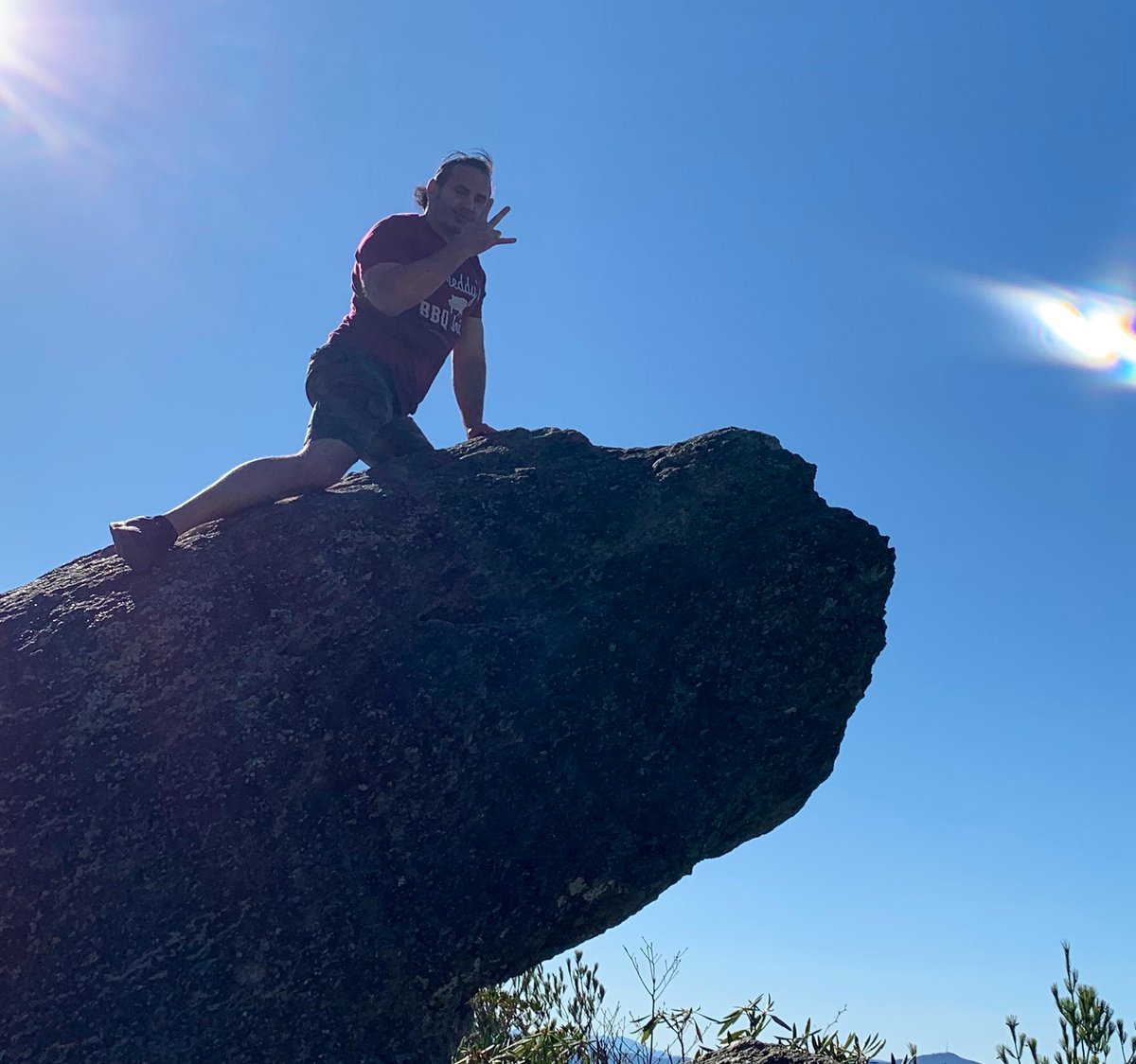 MATTHARDYBRAND's tweet photo. The beautiful Blocking Rock, NC, you deviants! https://t.co/aCrlDS3ewt