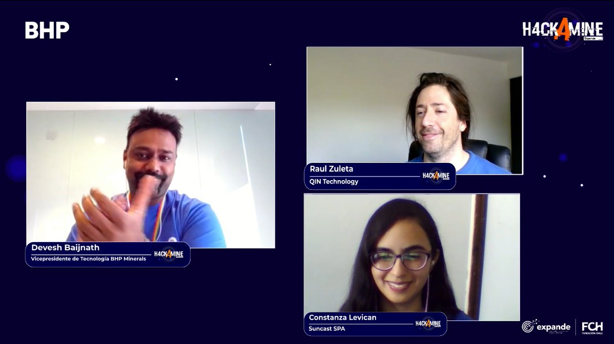 SuncastChile's tweet photo. NOTICIA - @SuncastChile obtuvo 2do lugar en #Hackamine en Chile Proceso Planta 2020, evento organizado por @bhp @ExpandeMineria y @fundacionchile. Para @cglevican CEO de @Suncast "el premio significa abrirse a un mercado potencial". Más aquí https://t.co/M4xwamDsKM #MineriaVerde https://t.co/ZP8PEl8ay8