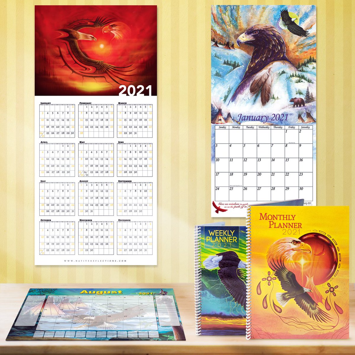 Native_R's tweet image. Our 2021 Planners and Calendars are here! - mailchi.mp/nativereflecti…