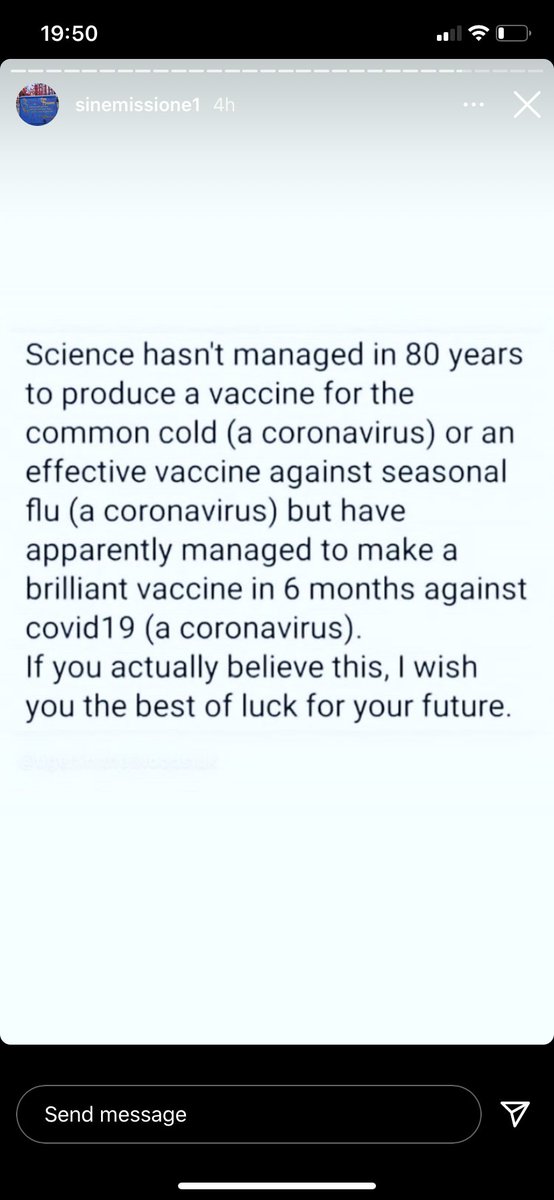 On today’s episode of what the fuck are you still following Sine Missione ...