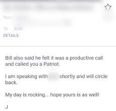 So E adores Binney. Loudly and passionately.Binney apparently feels the same. Here is E crowing about a meeting with Bill in February. Sorry for the quality. I transcribed it for convenience: