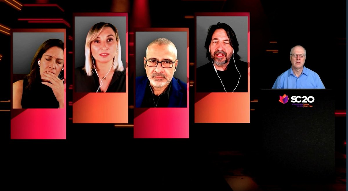 In #MoreThanHPC plenary, <a href="/RickLStevens/">Rick</a> says "We are going to have a crisis in domain expertise. ... Where are the people who can help us understand what the data is telling us?" 

#SC20 <a href="/Supercomputing/">SC26</a> #HPC #AI