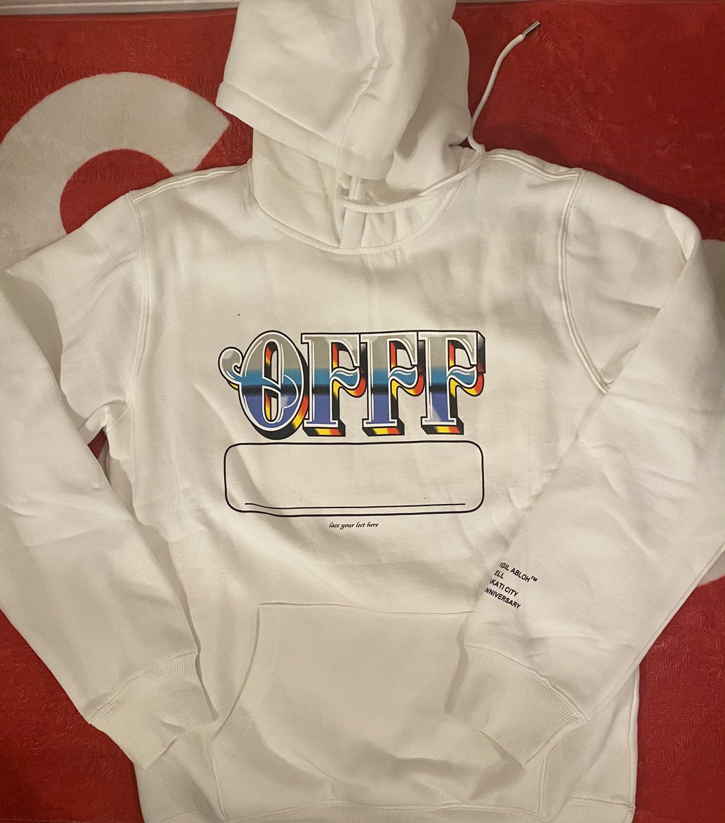 Overratedplug's tweet image. Off-White Manila Edition Hoodie White 🔥📦

#OverRated | The Best