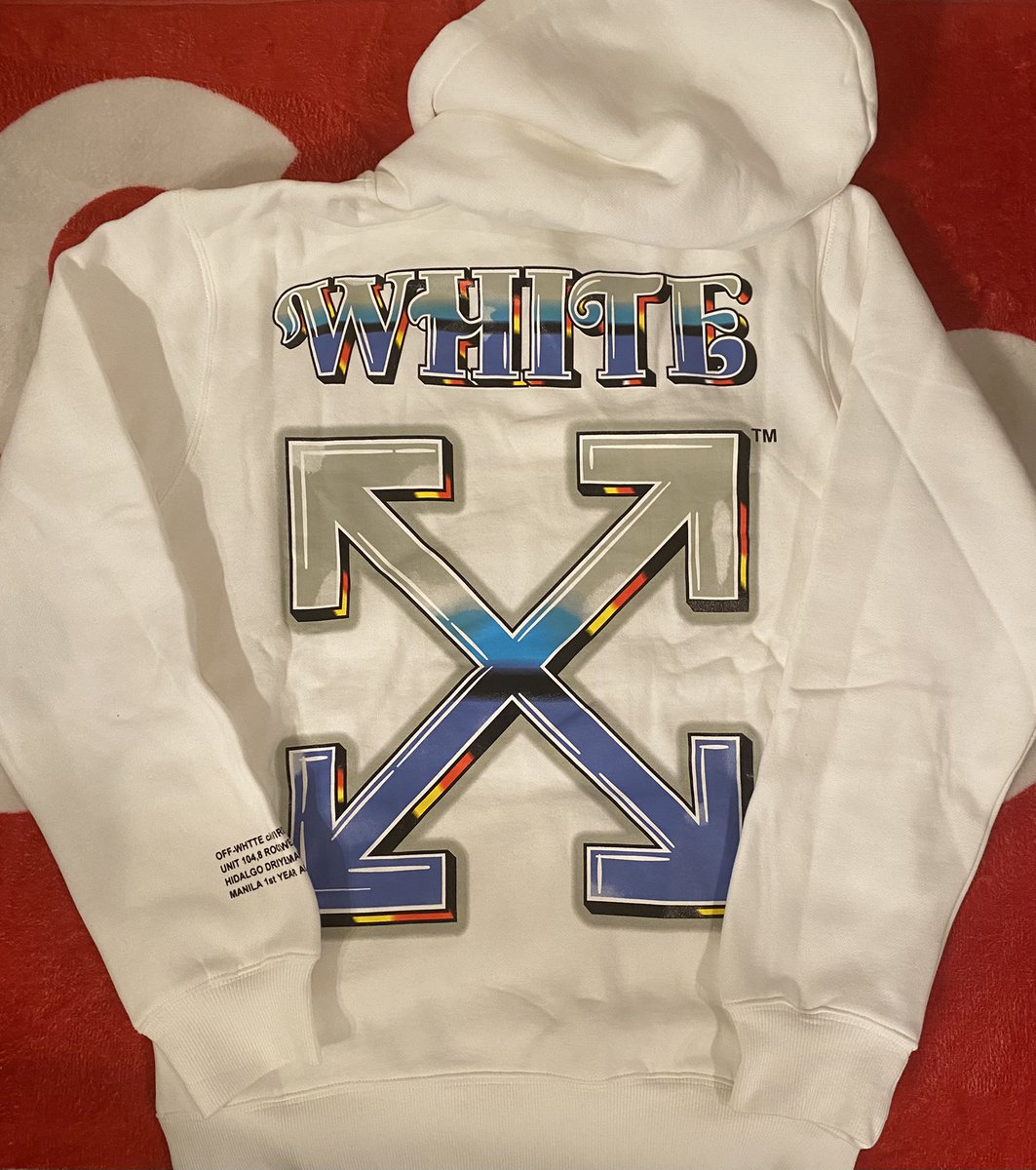 Overratedplug's tweet image. Off-White Manila Edition Hoodie White 🔥📦

#OverRated | The Best