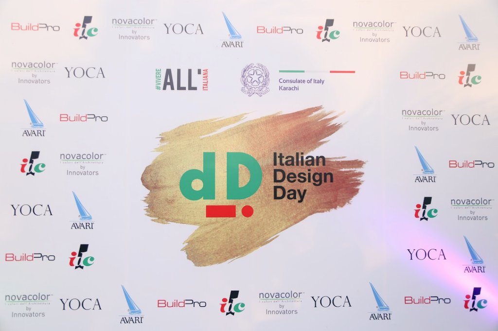 ItalyinKarachi's tweet photo. 4th Edition of Italian Design Day celebrated today at Karachi #farnesina #ItalianDesignDay #Karachi #vivereALLitaliana #italiandevelopmentcommittee #BuildPro #novacoloritaly #najmibilgrami #yocainc #milanoarchitettura #novacolorpk #avarihotels #beachluxuryhotel https://t.co/scIccn7aCB