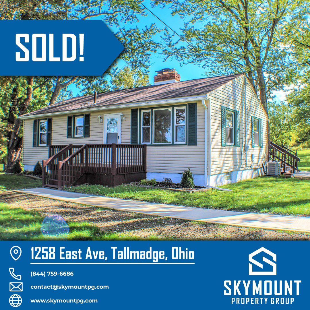 skymount's tweet image. We Just #Sold This Beautifully Renovated 3 Bed + 2 Bath in Tallmadge, OH!

Contact Us Today to Find Your New Home!
skymountpg.com

#skymount #skymountpg #realestate #realty #realtor #realestateinvestor #thisiscle #theland #renovated #renovatedhome #fixandflip #justsold
