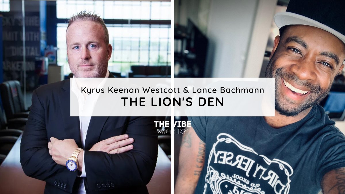 TheVibeWithKy's tweet photo. #TheVibeWithKy joins The #DigitalLion! Join Ky as he is interviewed by Digital Lion Lance Bachmann to discuss #TikTok! https://t.co/mIayWgGbdm โ๐พ๐ @Lancebachmann @1SEODigital
#goodvibes #lionsden #lancebachmann #marketing https://t.co/lXaCtFd3R8