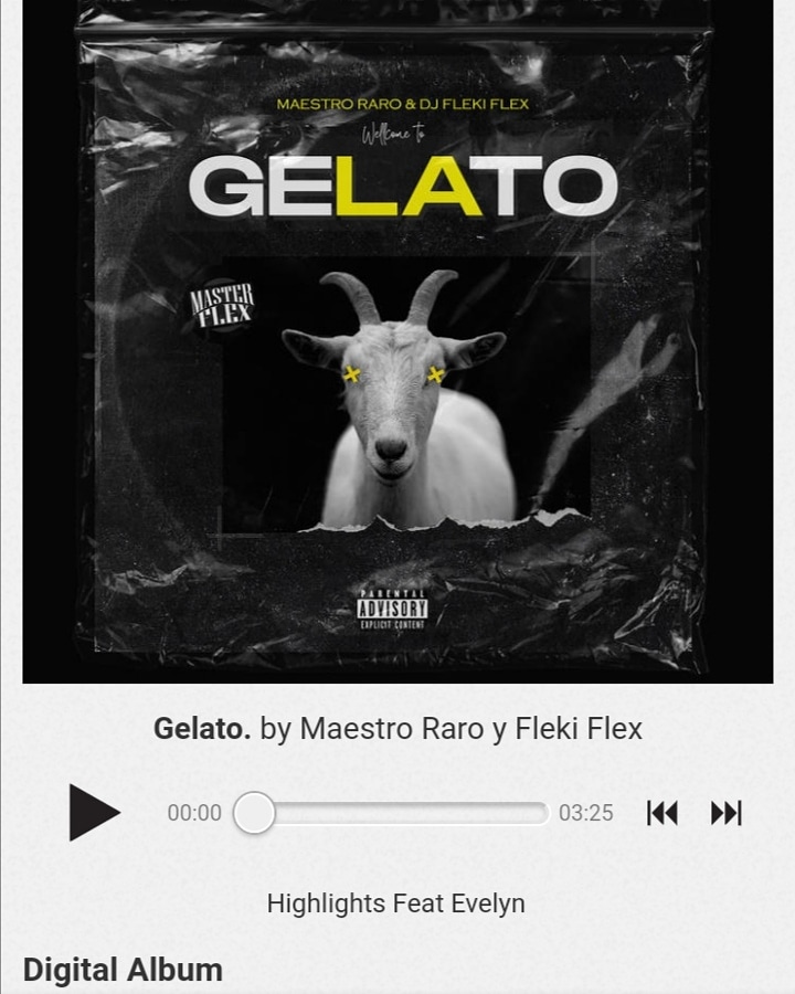 Para los más freaks podéis pillar vuestro Gelato con un sonido chachi piruli que te cagas en las bragas a través   del portal de ventas de Bandcamp.

Website:maestroraro.bandcamp.com/album/gelato

#maestroraro
#flekiflex
#gelato