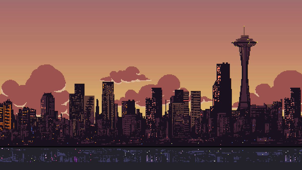 Other than that, if you have an opening scene or overview intro of each setting, be sure to use landmarks.This is a trick commonly used in films, comics, or any other visual storytelling medium.Here's an example from Coffee TalkArt by  @Iceztiq &  @i_am_dio [7/x]