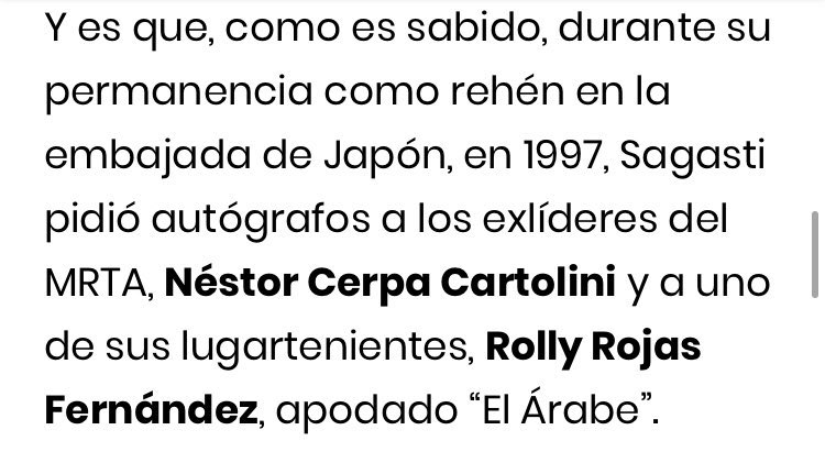 the new list of the board of directors is here. if most of the votes are in favor, the new president would be Francisco Sagasti. he has a clean record and he’s a very cult man. despite this, in 1996 when he was hostage in the Japan embassy, he asked 2 terrorists for autographs