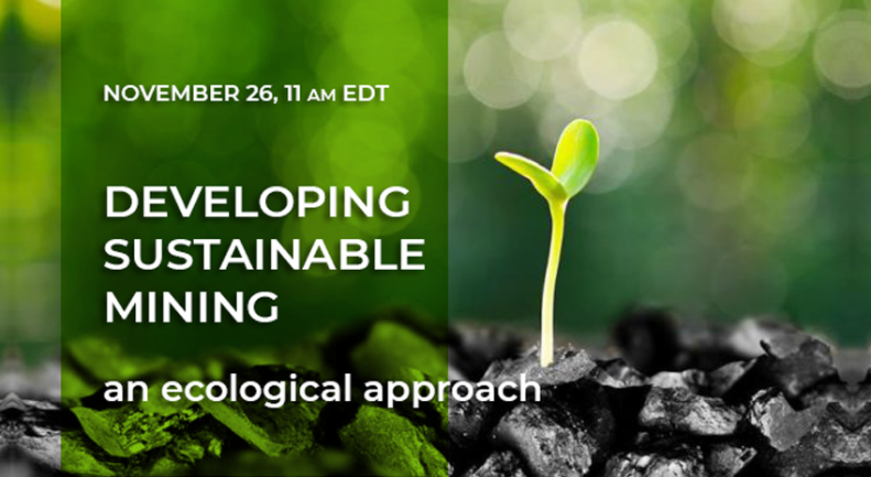 Register for our upcoming #webinar to discuss with our panel of industry experts, trends and strategies around developing sustainable mining. 
 #pcccsustainablemining #pccc #sustainablemining

November 26 at 11 AM EST.

Read more and register:  tinyurl.com/PCCCWebinar