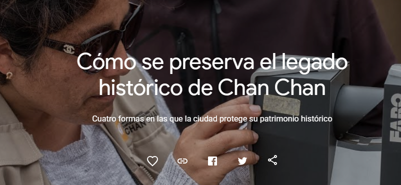 googleespanol's tweet photo. Hoy se celebra el Día Internacional del Patrimonio Mundial 🌎🏛️🌋

¿Conoces Chan Chan? Es uno de los 12 sitios del Patrimonio Mundial de Perú 🇵🇪

Mira en este reportaje de #GoogleArts de qué formas la ciudad protege su patrimonio → https://t.co/NyFFI0Ss8M https://t.co/yPaEqnJa2B