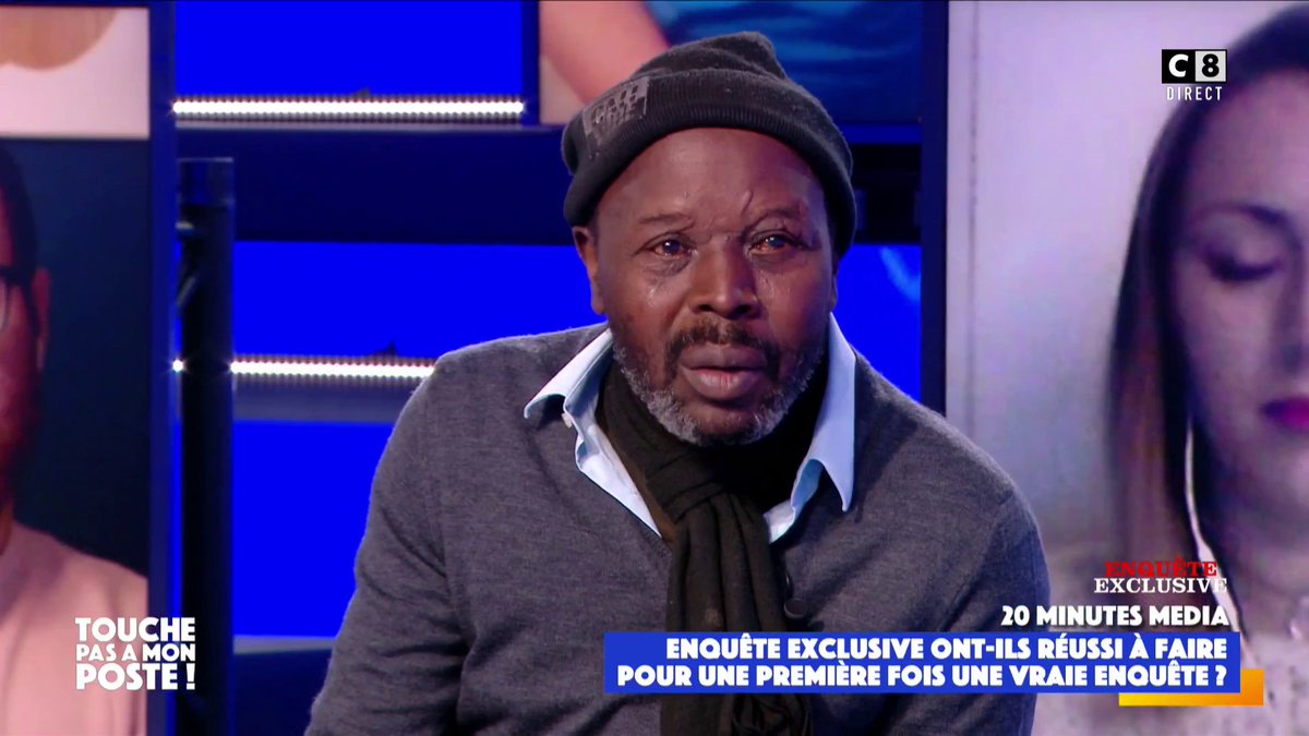 TBT9_W9's tweet photo. Ibrahim, le SDF qui a ému les téléspectateurs dans #EnqueteExclusive, est avec nous dans #TPMP. https://t.co/gQZdXOzjD0