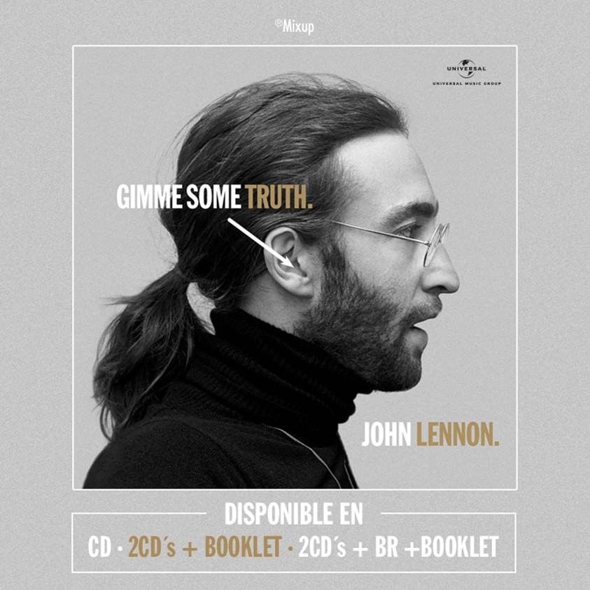 johnlennon's tweet photo. ¡Hola México! GIMME SOME TRUTH ya está disponible en las tiendas de @Mixupteam ¡Corre por el tuyo! https://t.co/hzb1aP4RFY