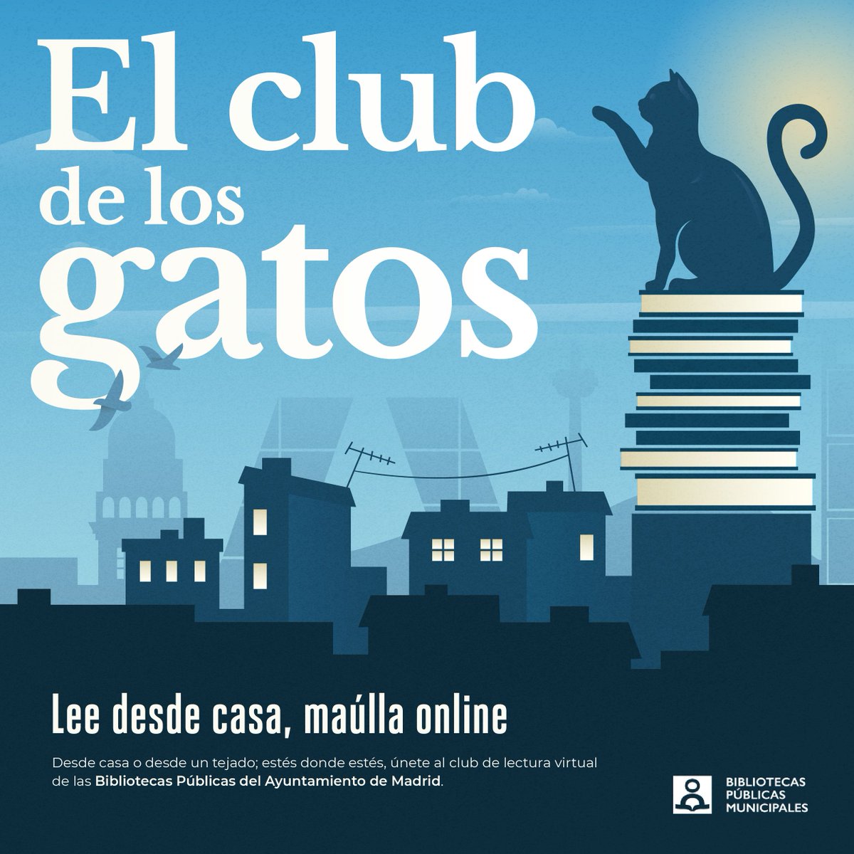 bpmmadrid's tweet photo. ¡Ya está abierto nuevo plazo de inscripción para la 2ª edición de nuestro club de lectura virtual ▶️#BpmClubGatos! 😻 
3 salas con nuevas lecturas y un montón de actividades.
Tienes toda la información y el formulario de inscripciones en nuestra web 👉 https://t.co/i0ICarEAE4 https://t.co/z3lNL2gy8a
