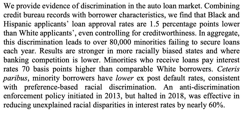 See, financial institutions charge Black people more to borrow money. It's true in mortgages, car loans and every sector of the financial industry, even when they factor in creditworthiness