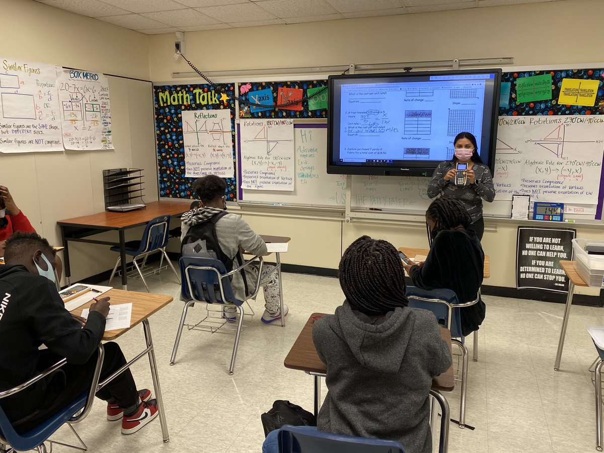 lmamerson's tweet photo. Kids were busy learning at @HoffmanMS_AISD! Found cool math sentence starters in Mr. Henryβs classroom! @AggieAdmin92 @KatyRoede https://t.co/8I6YVGs7h3
