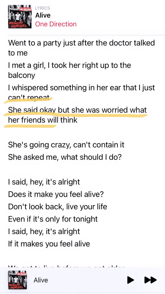 the reason that’s so important is because alive has been known to be one of one directions “lgbtq+ anthems”. liam saying he most relates to it- if you REALLY listen to the lyrics is so loud
