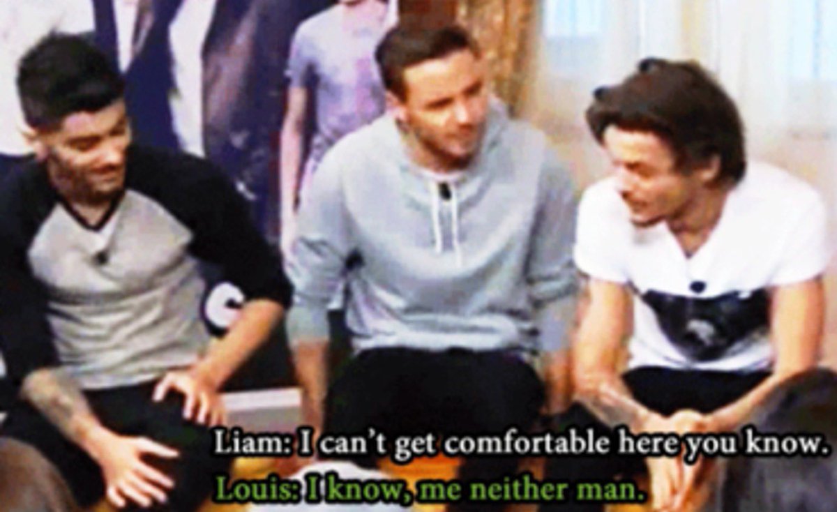 also just to mention these were times he was unable to sit on his bum, similarly to the “titanic”