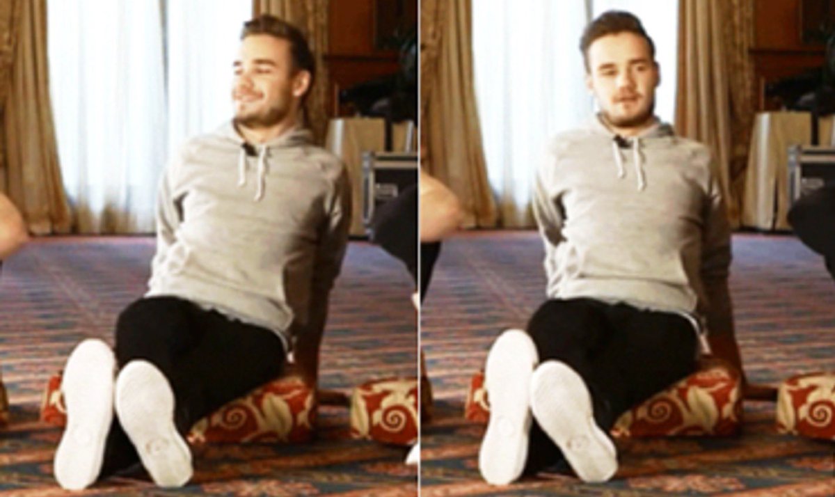 also just to mention these were times he was unable to sit on his bum, similarly to the “titanic”