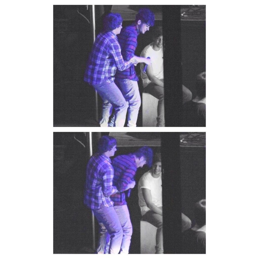 also found by @/ ziamieboo on instagram- liam dry humping zayn in 2012