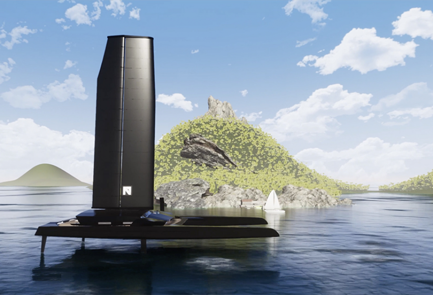 supremarine's tweet photo. NEMESIS ONE - WORLD'S FASTEST HYDROFOIL CATAMARAN⛵

Follow the link to find out more about this superyacht from @NemesisYachts ➡️ https://t.co/hiRZdsSEcQ

#Supremarine #yachting #luxurysuperyacht #luxurysuperyachts #megayachtdesign #megayachting #yachtlife https://t.co/v6qSQ07bN5